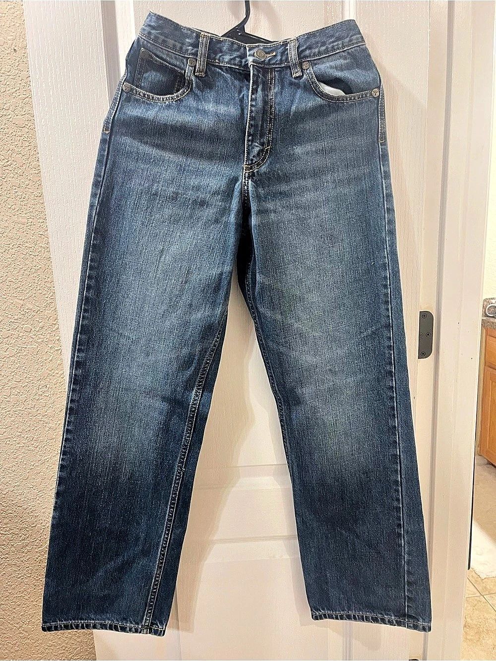 Wrangler 20X No. 33 Extreme Relaxed Fit Jean No. 33 Boot Cut Jeans Blue Waist